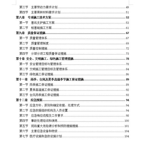 住宅楼土石方、基坑支护及桩基础工程施工组织设计解析与资源获取